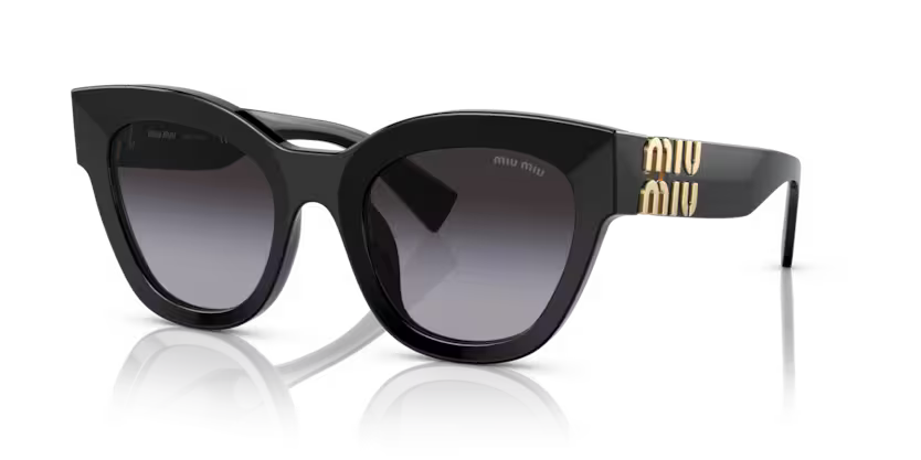 Miu Miu OMU 01YS - Black, Grey gradient