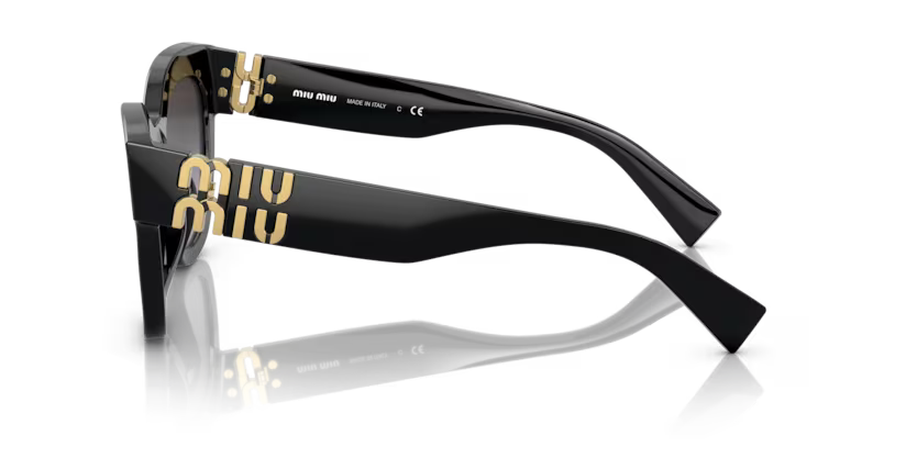 Miu Miu OMU 01YS - Black, Grey gradient