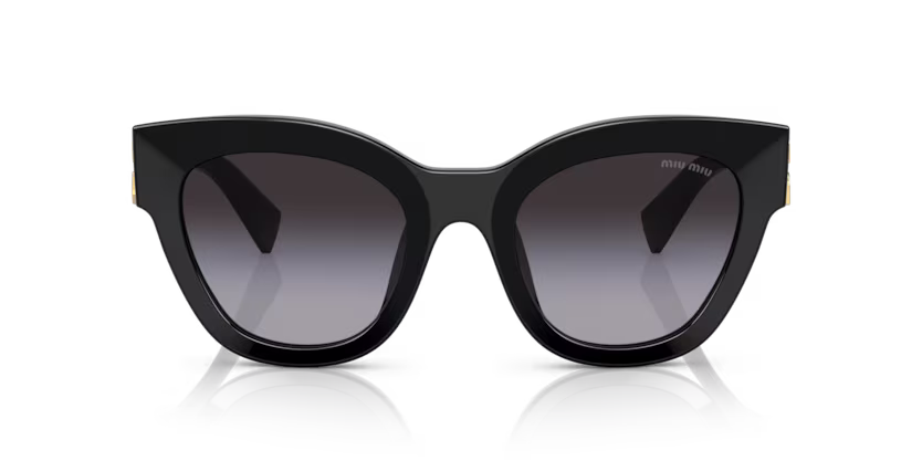 Miu Miu OMU 01YS - Black, Grey gradient