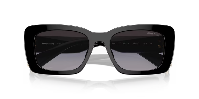 Miu Miu 07YS - Black, Gradient grey