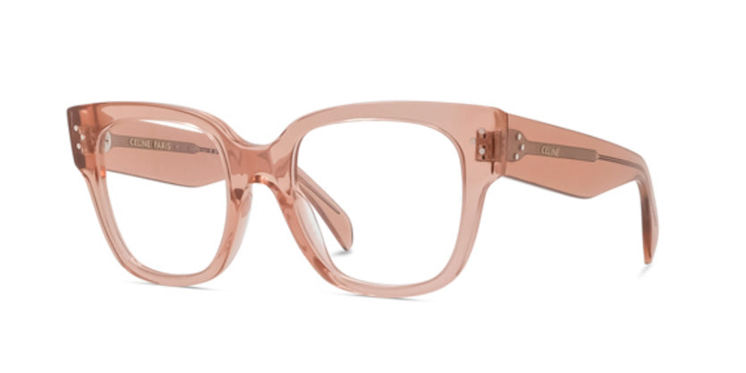 Celine CL50066I - Acetate pink/other, Clear Organic