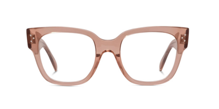 Celine CL50066I - Acetate pink/other, Clear Organic