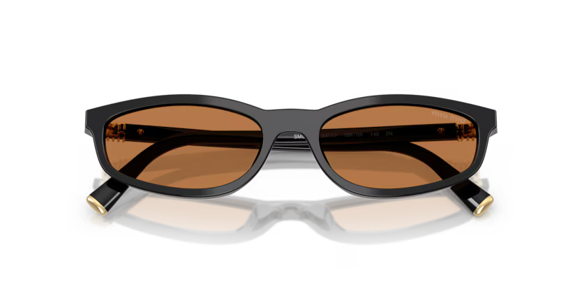 Miu Miu 0MU A06S - Black, Brown