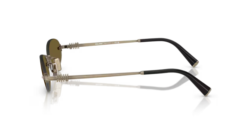 Miu Miu A54S - Old gold, Dark brown