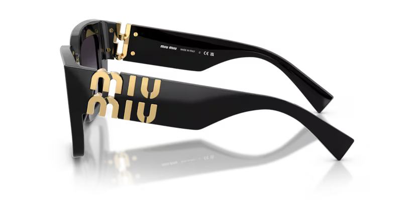 Miu Miu 0MU B05S - Black, Gradient grey