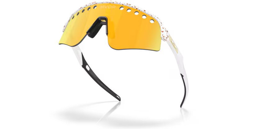 Oakley Sutro Lite Sweep - MVPD Red/gold splatter, Prizm 24k