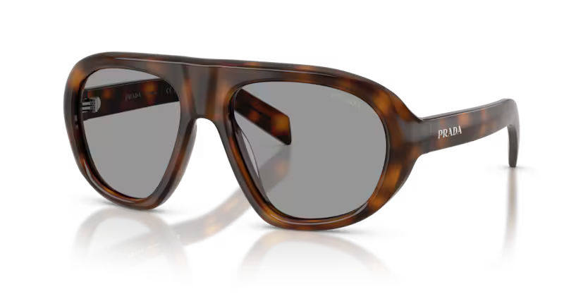 Prada 0PR C05S - Juniper tortoise, Grey