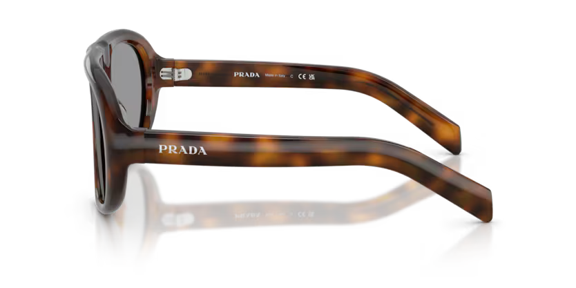 Prada 0PR C05S - Juniper tortoise, Grey
