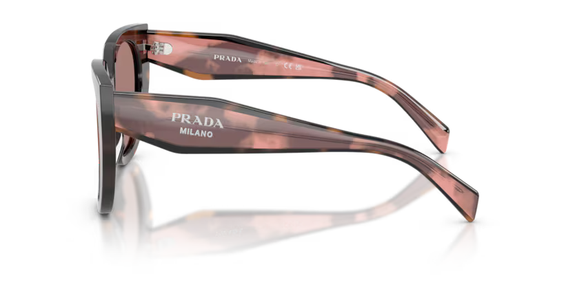 Prada 0PR_14WS - Mauve tortoise, Light brown