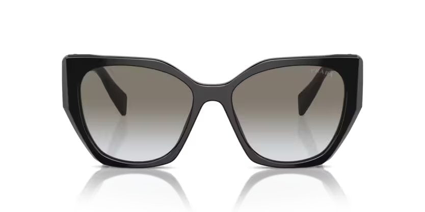 Prada 0PR 19ZS - Black, Grey gradient