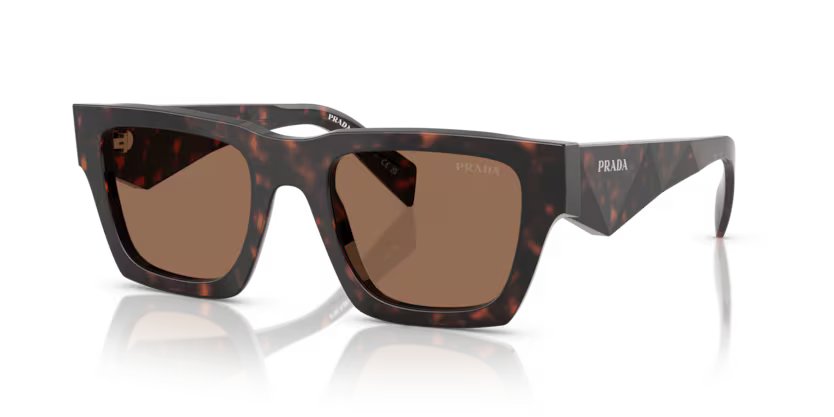 Prada 0PR_A06S - Root tortoise, dark brown