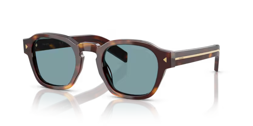 Prada 0PR_A16S - Radica tortoise, Polarized green