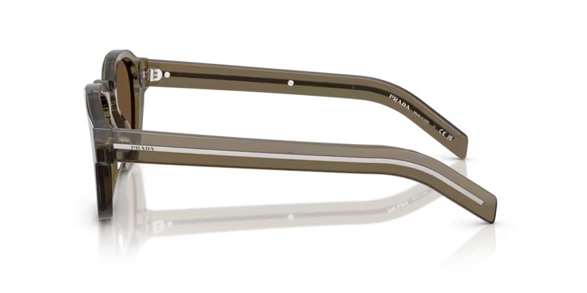 Prada 0PR_A16S - Transparent terra, dark brown