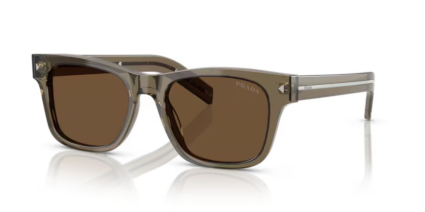 Prada 0PR_A17S - Transparent terra, dark brown