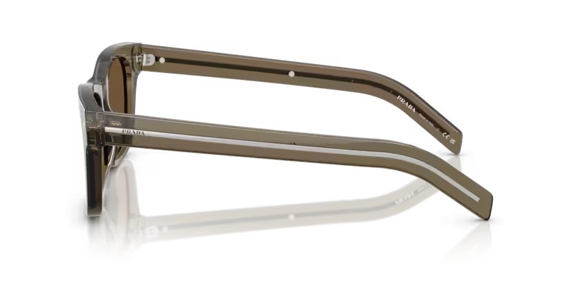 Prada 0PR_A17S - Transparent terra, dark brown
