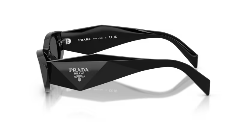 Prada 0PR_B16S - Black, Dark grey