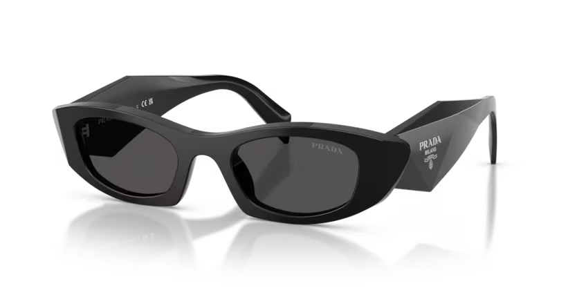 Prada 0PR_B16S - Black, Dark grey