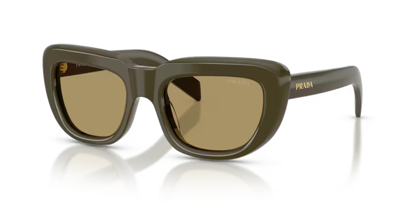 Prada 0PR D07S - Laurel, Green olive