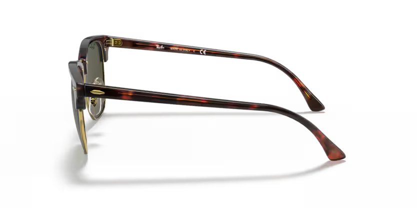 Ray-Ban Clubmaster - Tortoise on gold, G-15 green