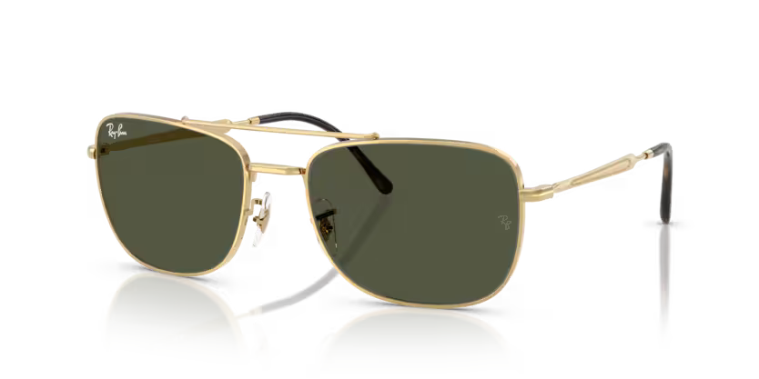 Ray-Ban 0RB3755 - Arista gold, Clear gradient brown (Kopi)