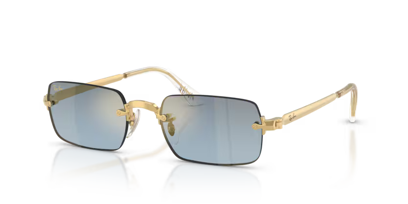Ray-Ban 0RB3928 - Arista gold, Blue gradient dark grey