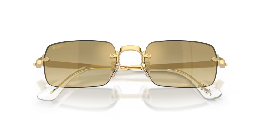 Ray-Ban 0RB3928 - Arista gold, Brown mirror gold gradient