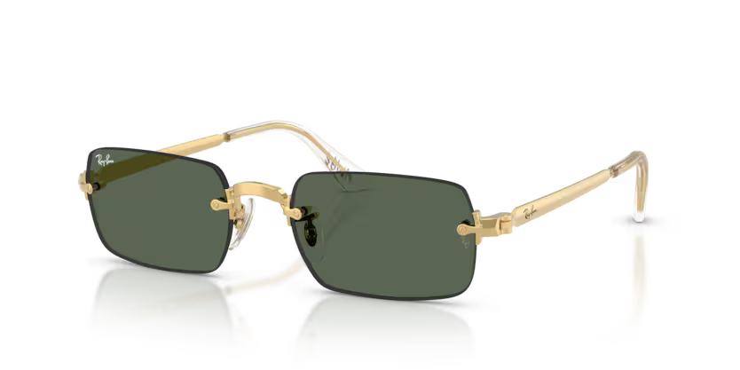 Ray-Ban 0RB3928 - Arista gold, Dark green