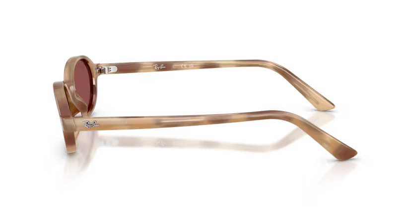 Ray-Ban 0RB4472 - Cream havana, Dark violet