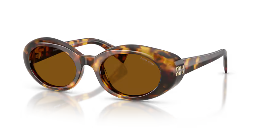 Miu Miu 0MU B09S - Honey havana, Dark bronze
