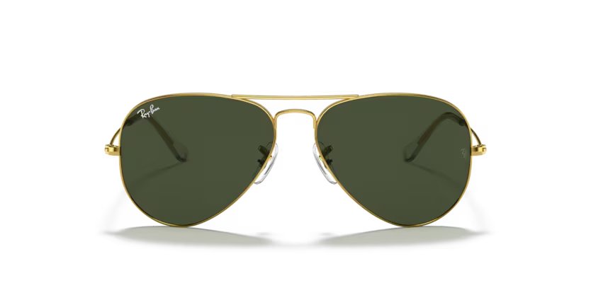 Ray-Ban Aviator large metal - Gold, G-15 green