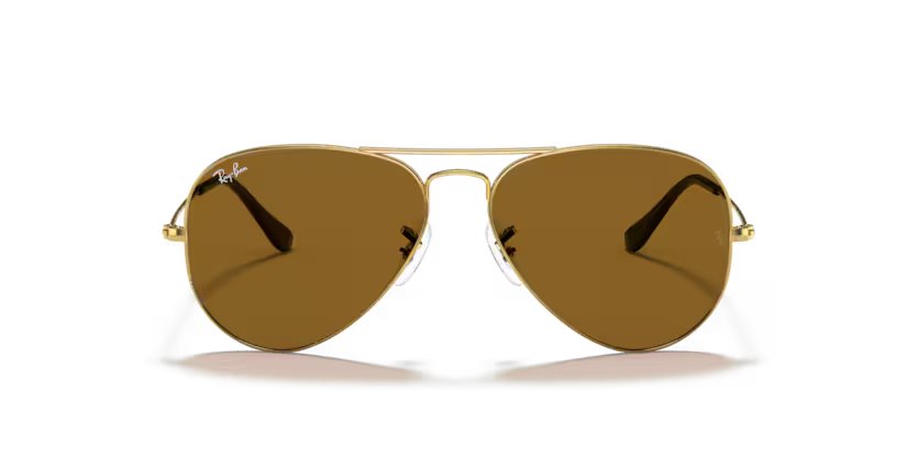 Ray-Ban Aviator large metal - Arista gold, Brown