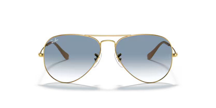 Ray-Ban Aviator large metal - Arista gold, light blue