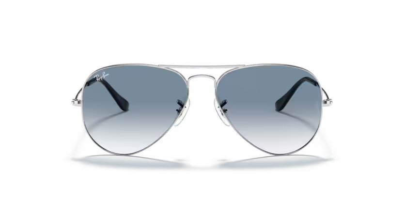 Ray-Ban Aviator Classic - Silver, light blue gradient
