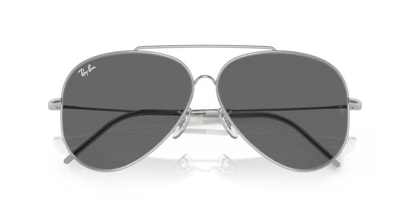 Ray-Ban Aviator Reverse - Silver, Dark grey