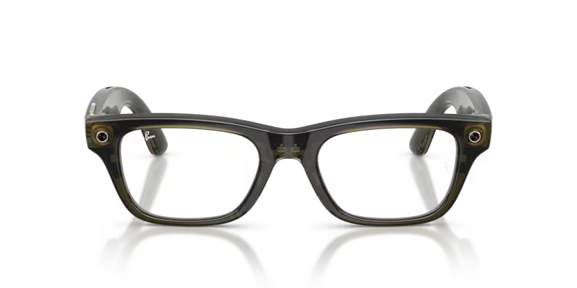Ray-Ban Meta G2 BlayzerOptics (smart glasses) - Transparent dark olive