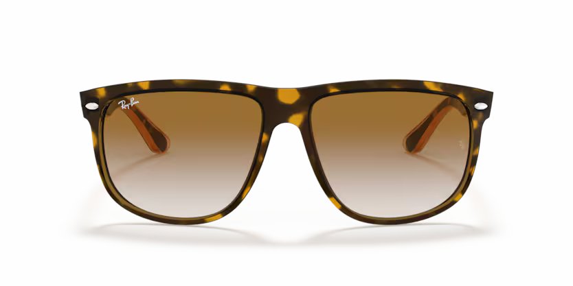 Ray-Ban Boyfriend - Light havana, Light brown gradient