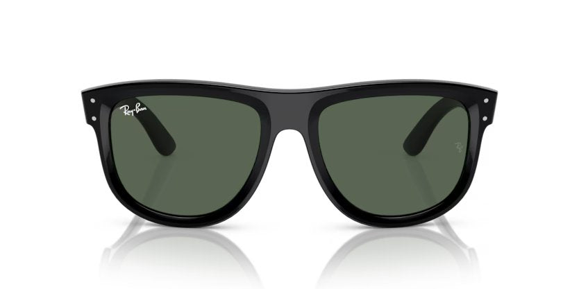 Ray-Ban Boyfriend Reverse - Black, G-15 green