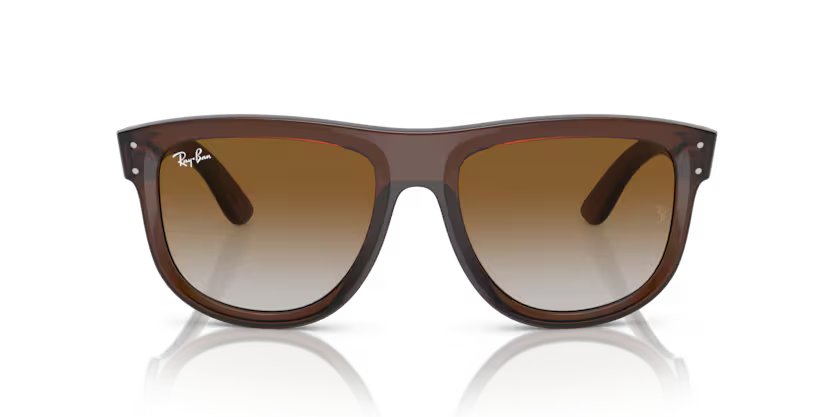Ray-Ban Boyfriend Reverse - Transparent brown, Brown