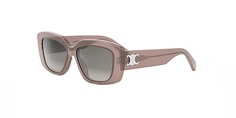 Celine CL40216U - Shiny Opaline Pink, Gradient Smoke Organic