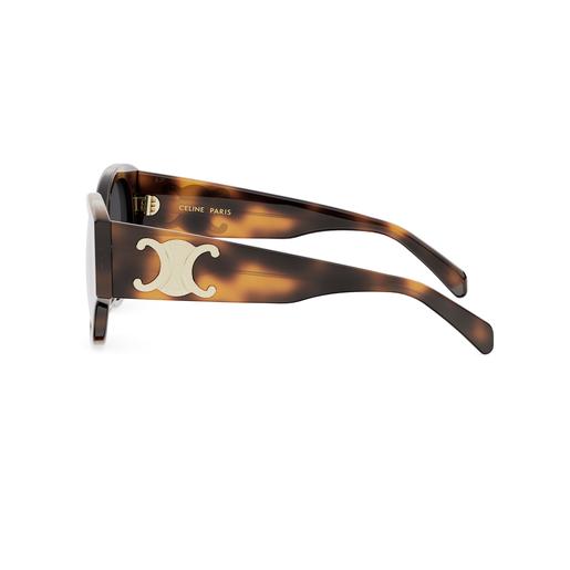 Celine CL40328U - Shiny Havana with Grey Normal lenses