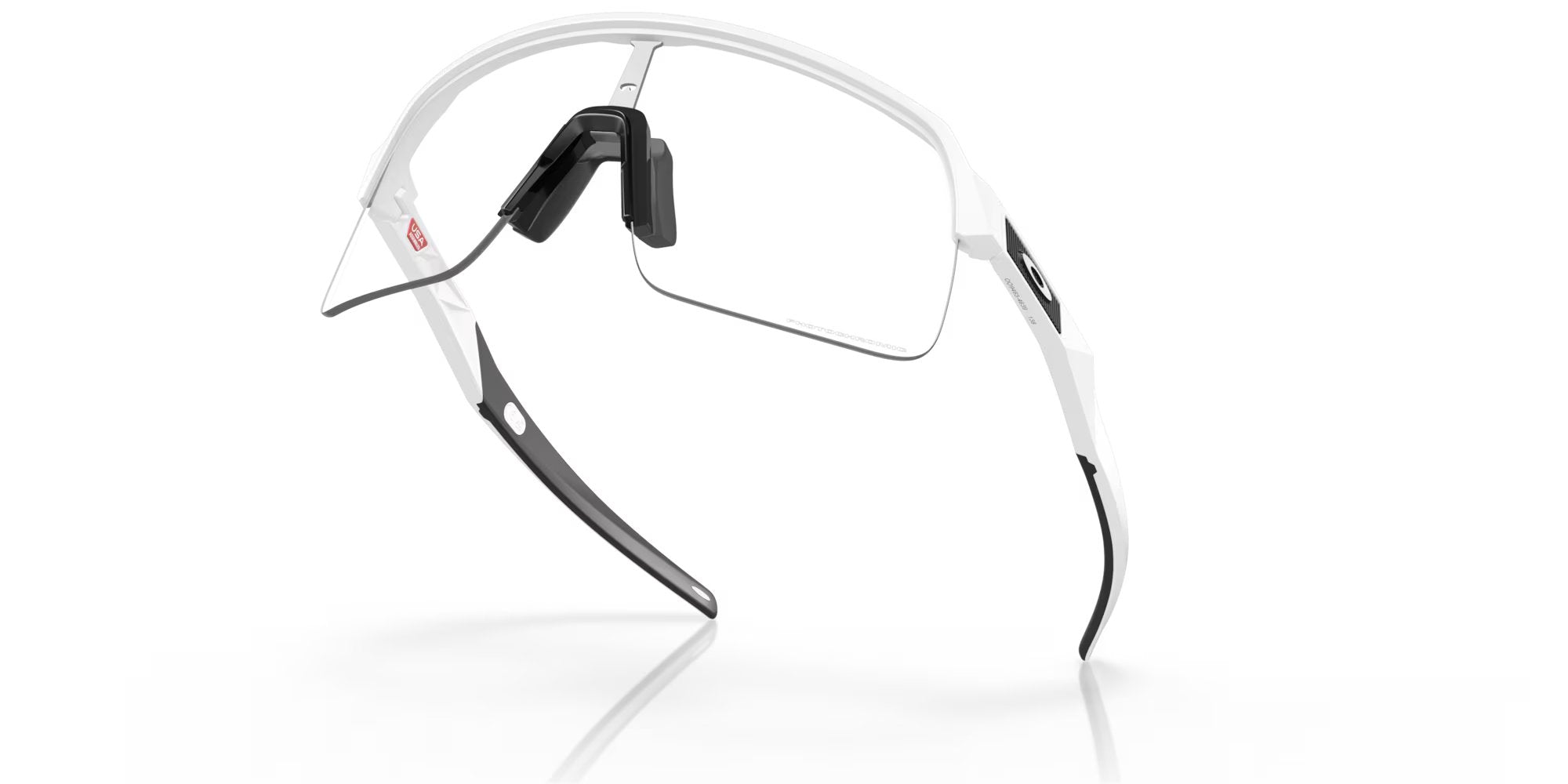 Oakley Sutro Lite - Matte White, Clear To Black Iridium Photochromic