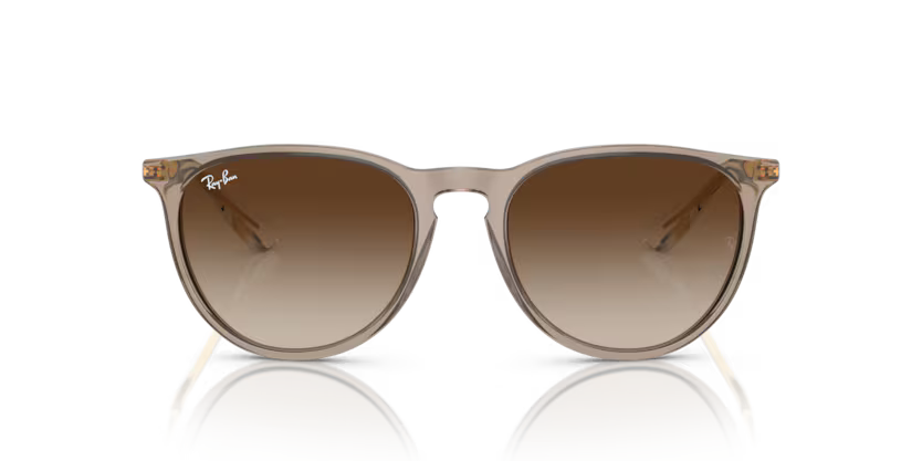 Ray-Ban Erika - Transparent light brown, Brown