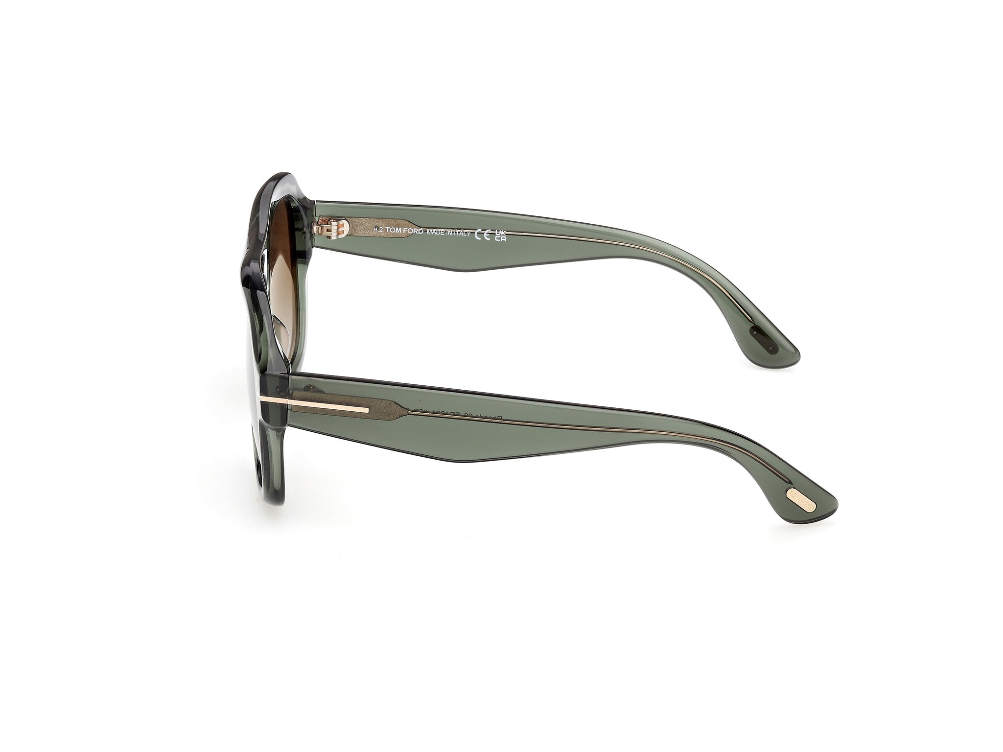 Tom Ford Rhonda FT1320 - Shiny Light Green