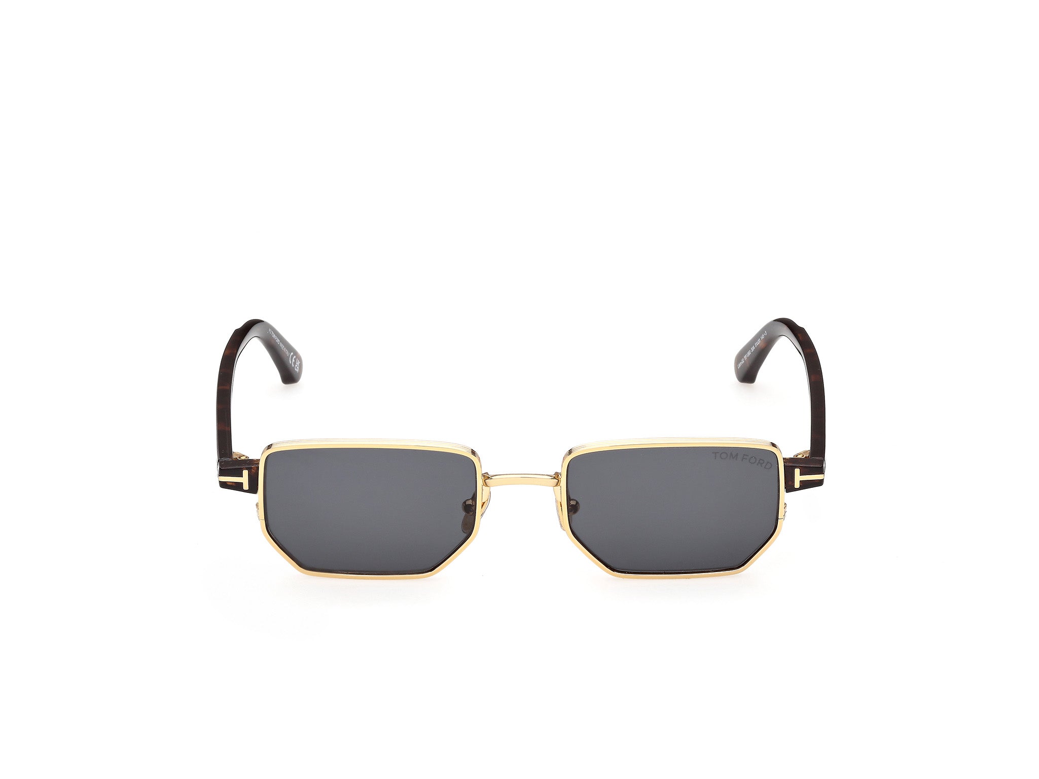 Tom Ford Liam FT1360 - Shiny Deep Gold / Dark Havana