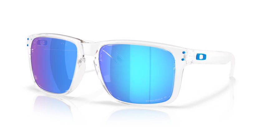 Oakley Holbrook xxl - Polished clear, Prizm sapphire polarized