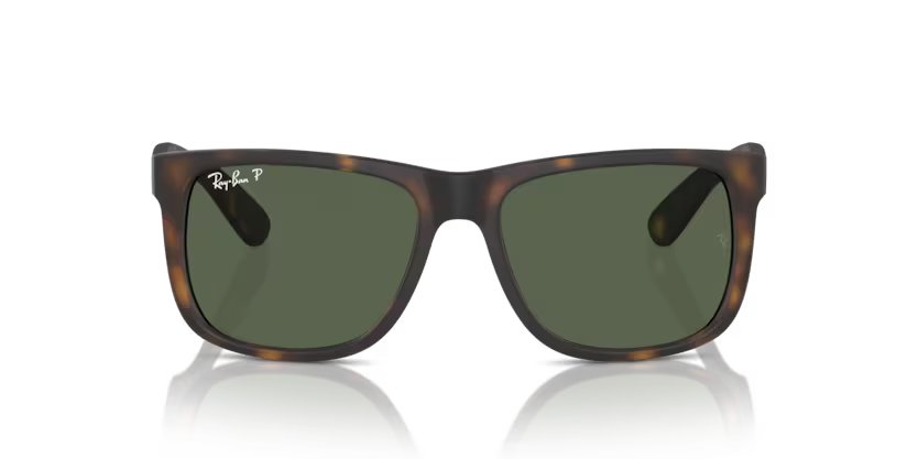 Ray-Ban Justin - Havana, Dark Green