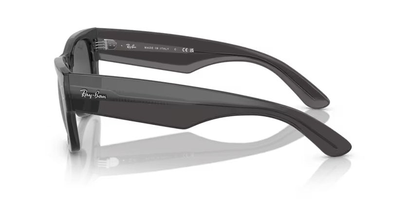 Ray-Ban Mega wayfarer - Transparent black, Dark grey