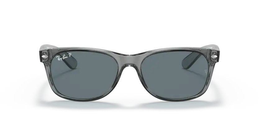 Ray-Ban New Wayfarer - Transparent grey, Dark blue
