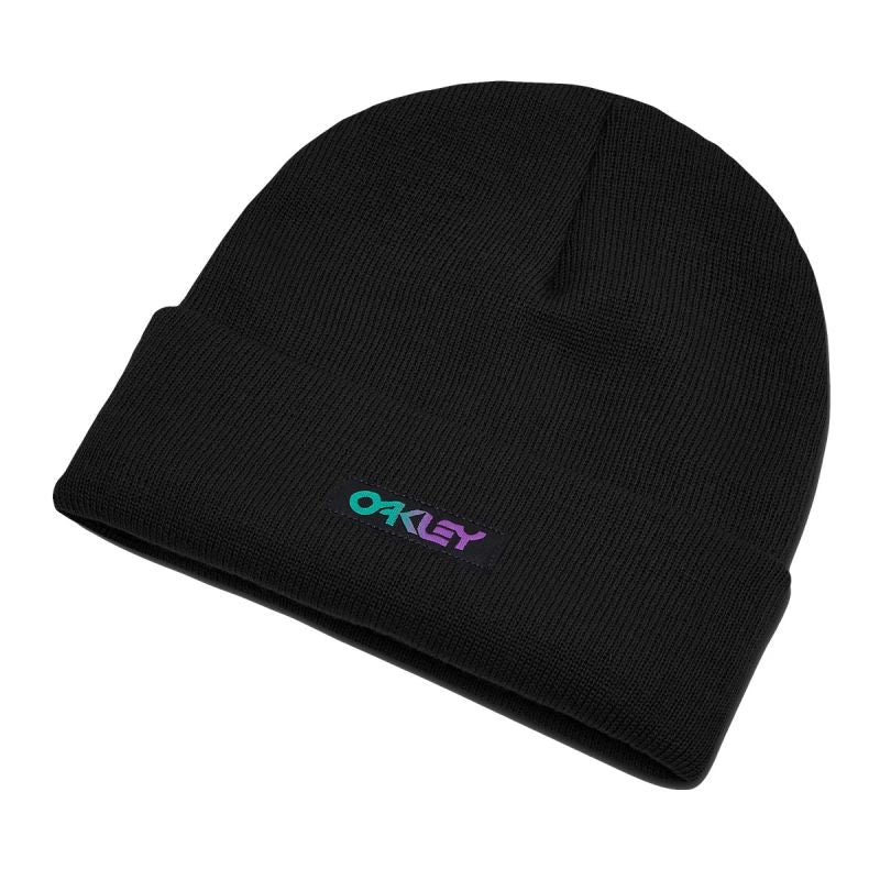 Oakley B1B Gradient Patch Beanie - Blackout