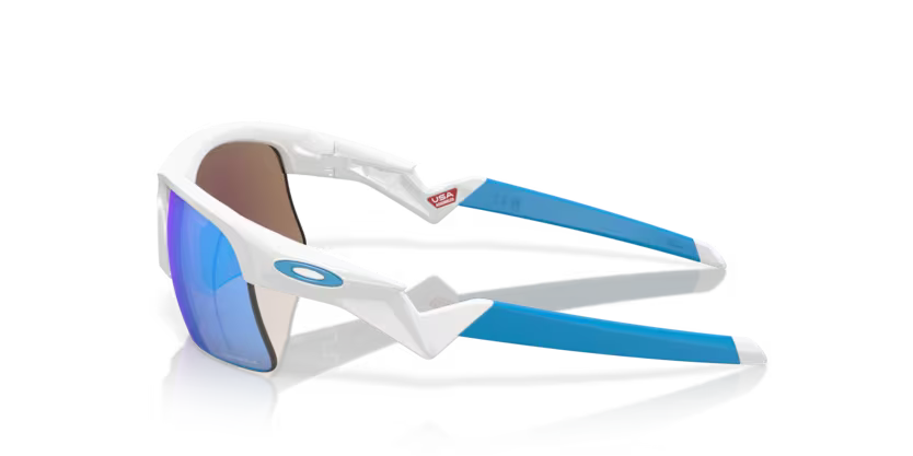 Oakley Capacitor junior - Polished white, Prizm sapphire